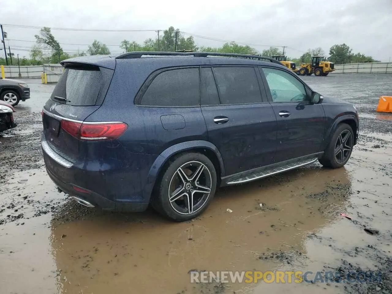 3 fotografías del automóvil dañado 4JGFF5KE3NA801422 MERCEDES-BENZ GLS-CLASS 2022