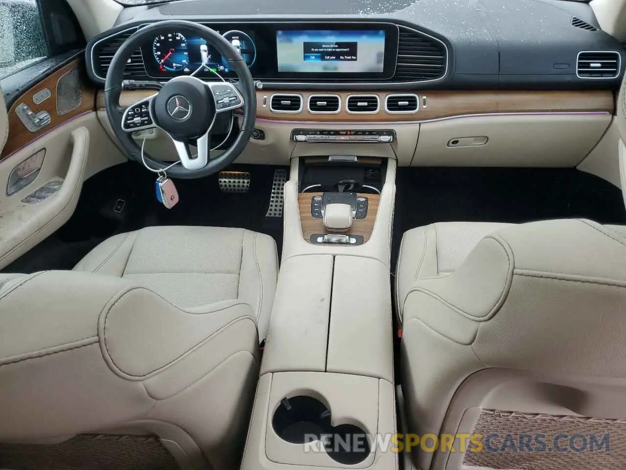 8 fotografías del automóvil dañado 4JGFF5KE3NA801422 MERCEDES-BENZ GLS-CLASS 2022