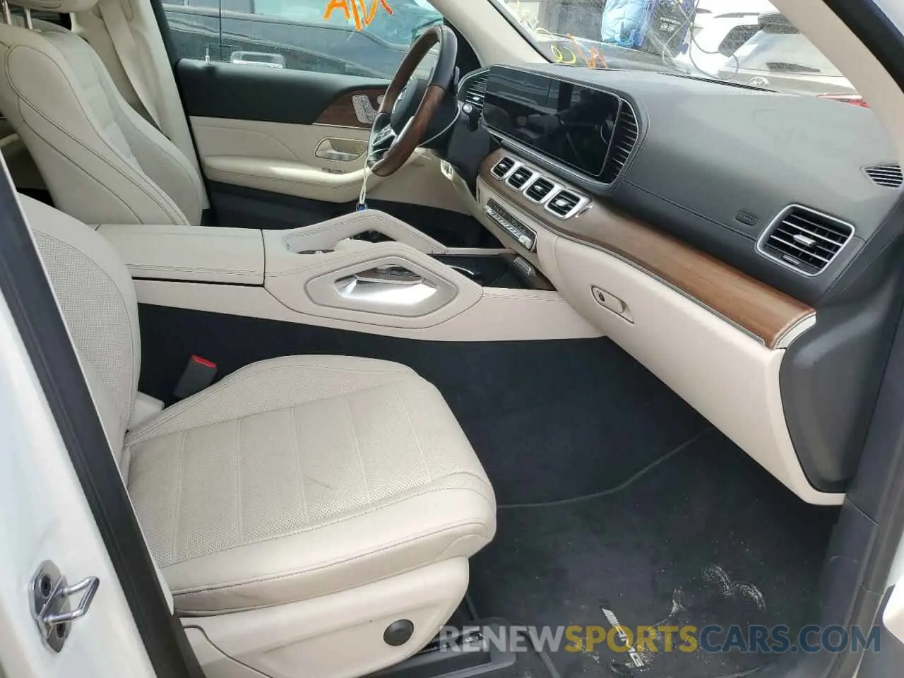 5 fotografías del automóvil dañado 4JGFF5KE4NA680318 MERCEDES-BENZ GLS-CLASS 2022