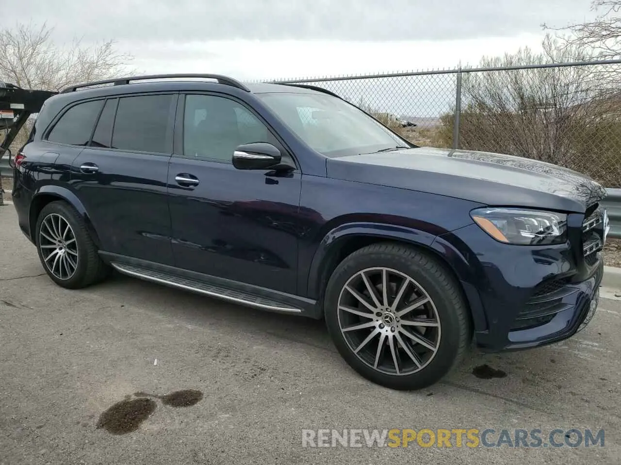 4 fotografías del automóvil dañado 4JGFF5KE7NA683312 MERCEDES-BENZ GLS-CLASS 2022