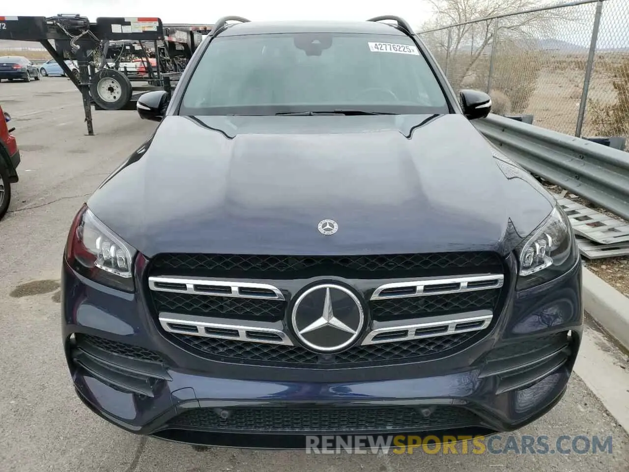 5 fotografías del automóvil dañado 4JGFF5KE7NA683312 MERCEDES-BENZ GLS-CLASS 2022