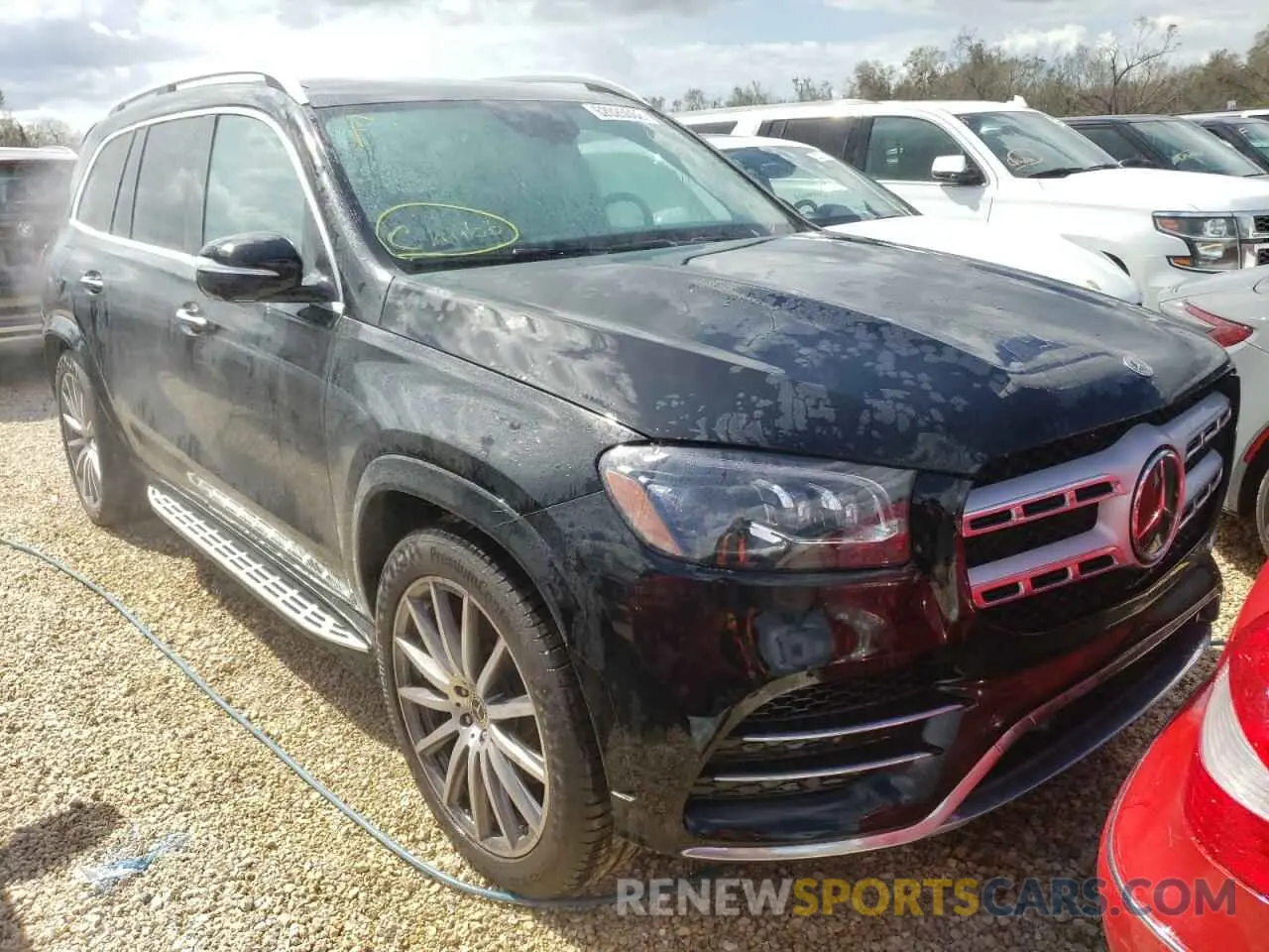 1 fotografías del automóvil dañado 4JGFF5KE8NA680337 MERCEDES-BENZ GLS-CLASS 2022