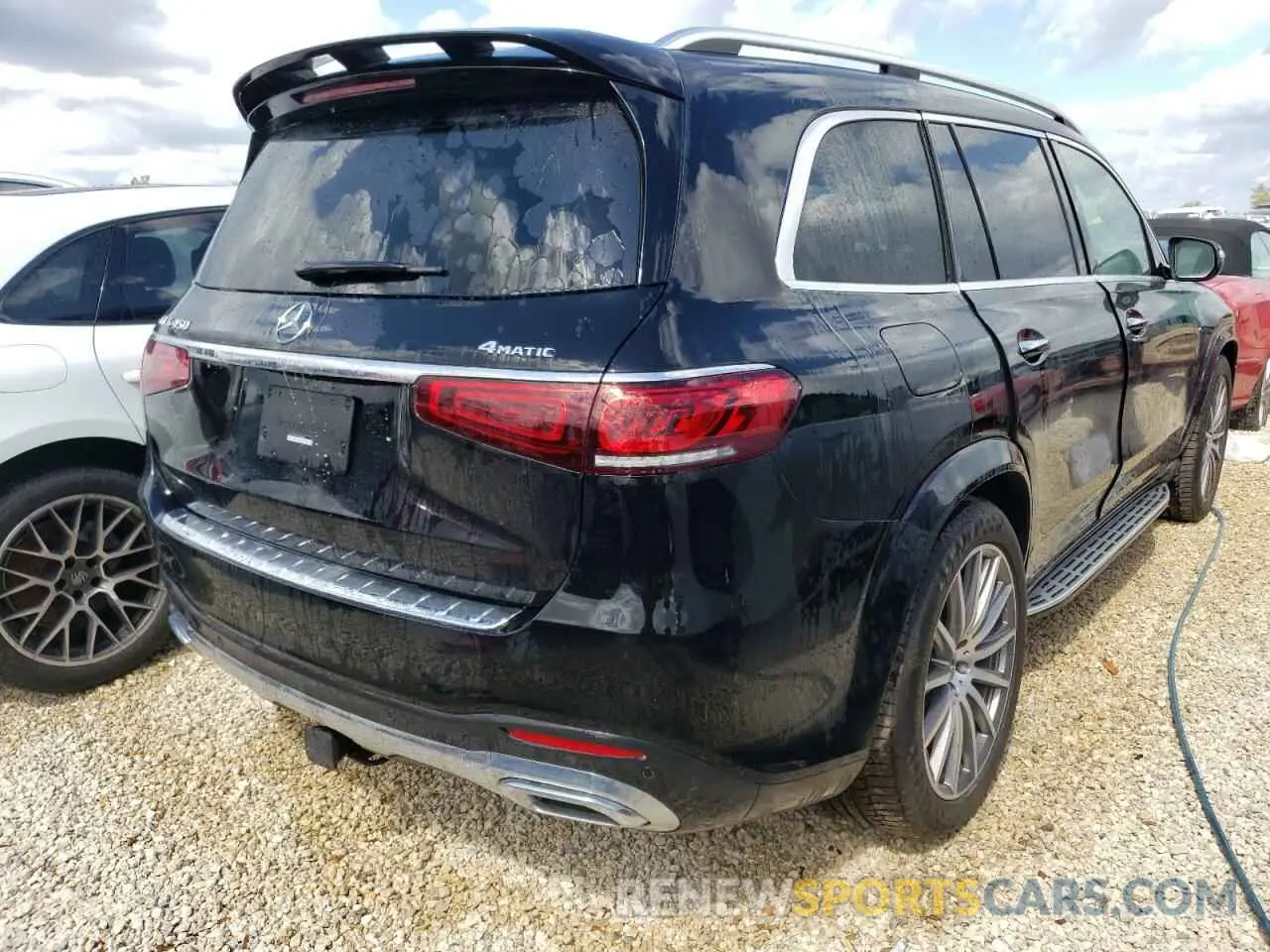 4 fotografías del automóvil dañado 4JGFF5KE8NA680337 MERCEDES-BENZ GLS-CLASS 2022