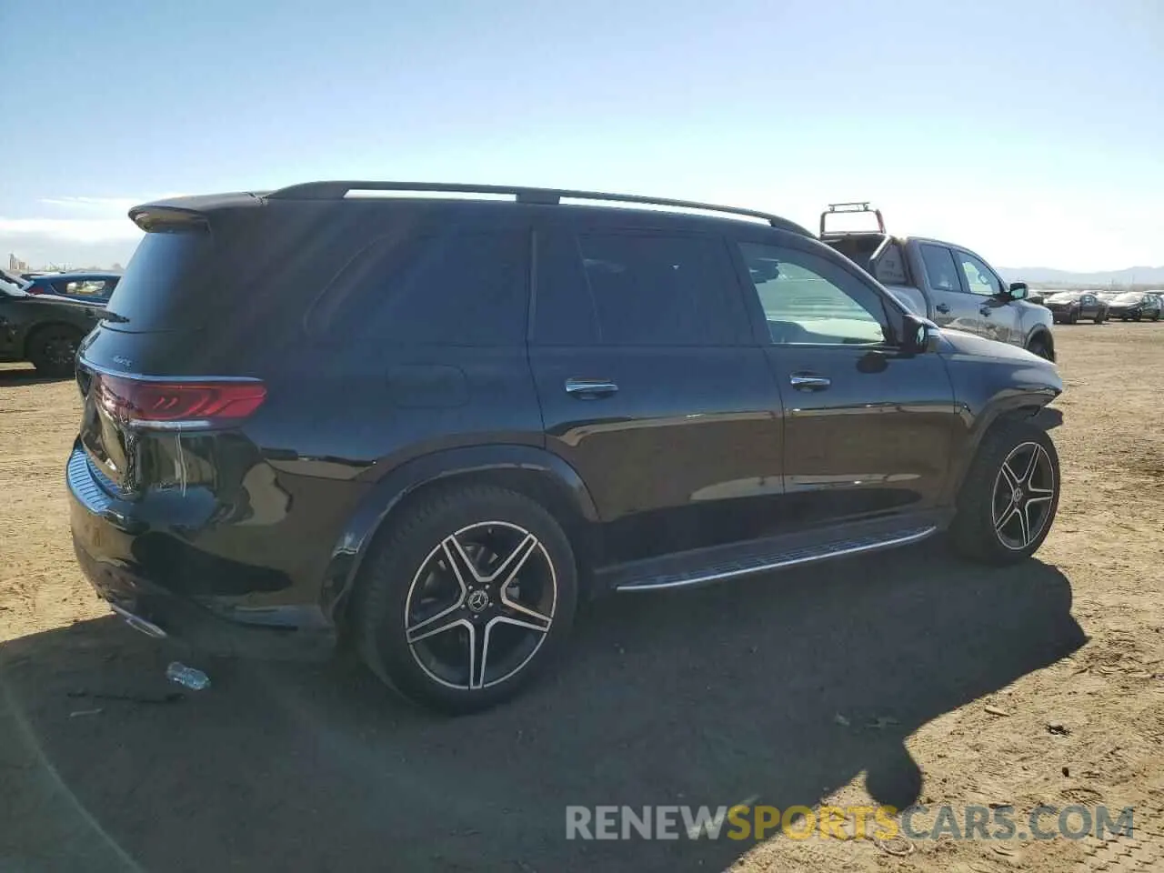 3 fotografías del automóvil dañado 4JGFF5KE8NA726376 MERCEDES-BENZ GLS-CLASS 2022