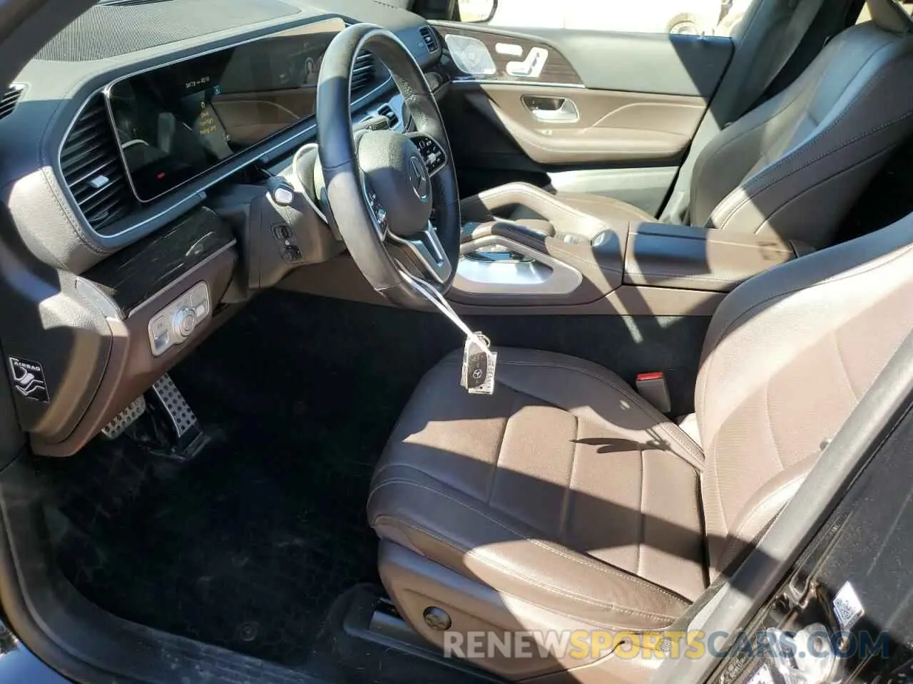 7 fotografías del automóvil dañado 4JGFF5KE8NA726376 MERCEDES-BENZ GLS-CLASS 2022