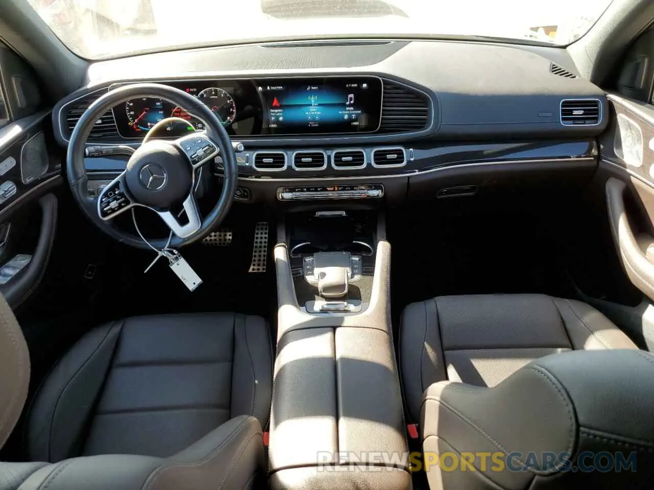 8 fotografías del automóvil dañado 4JGFF5KE8NA726376 MERCEDES-BENZ GLS-CLASS 2022