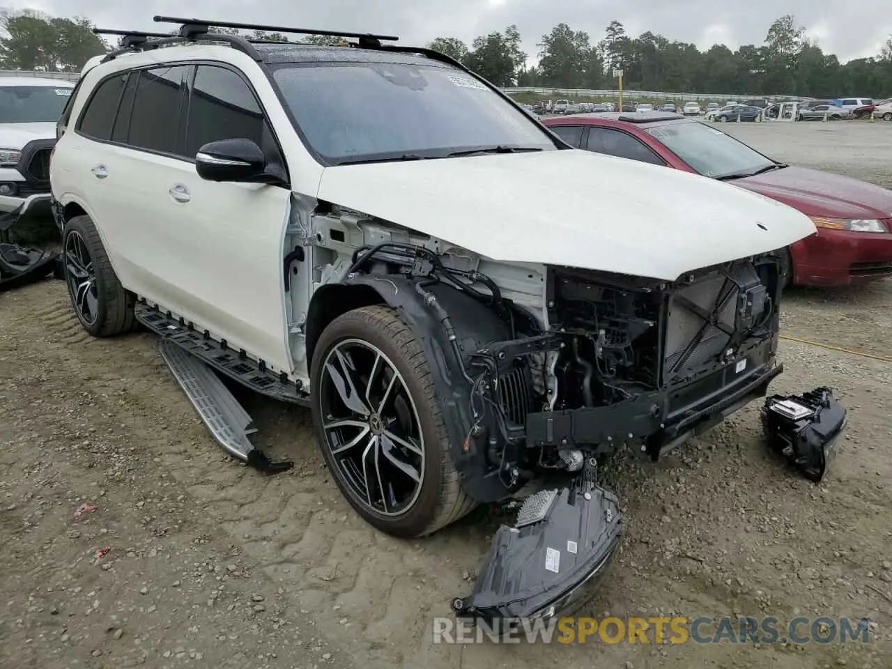 1 fotografías del automóvil dañado 4JGFF5KE9NA625637 MERCEDES-BENZ GLS-CLASS 2022