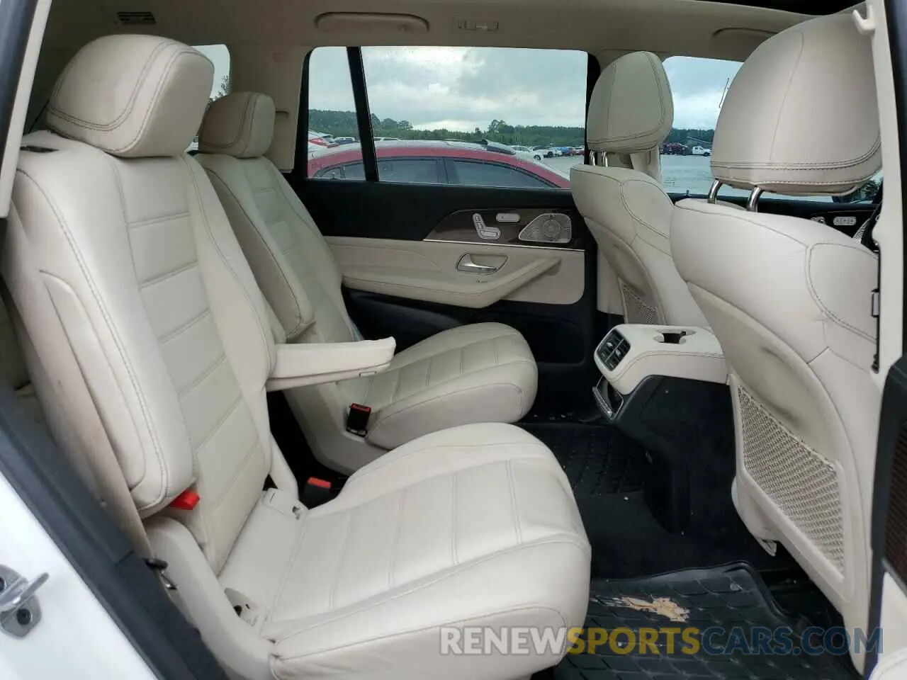 6 fotografías del automóvil dañado 4JGFF5KE9NA625637 MERCEDES-BENZ GLS-CLASS 2022