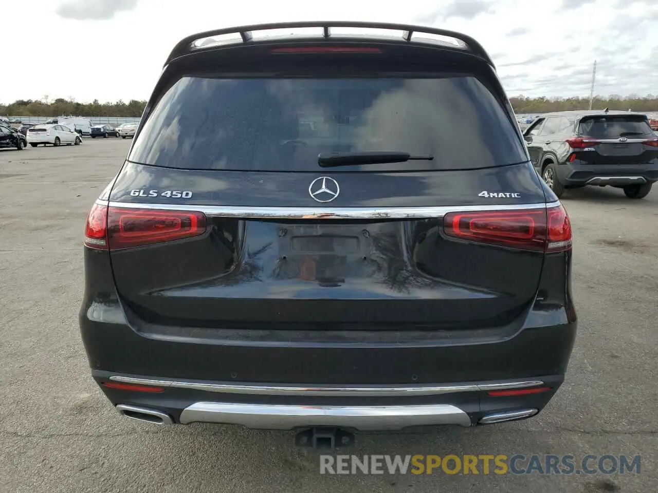 6 fotografías del automóvil dañado 4JGFF5KEXNA581860 MERCEDES-BENZ GLS-CLASS 2022