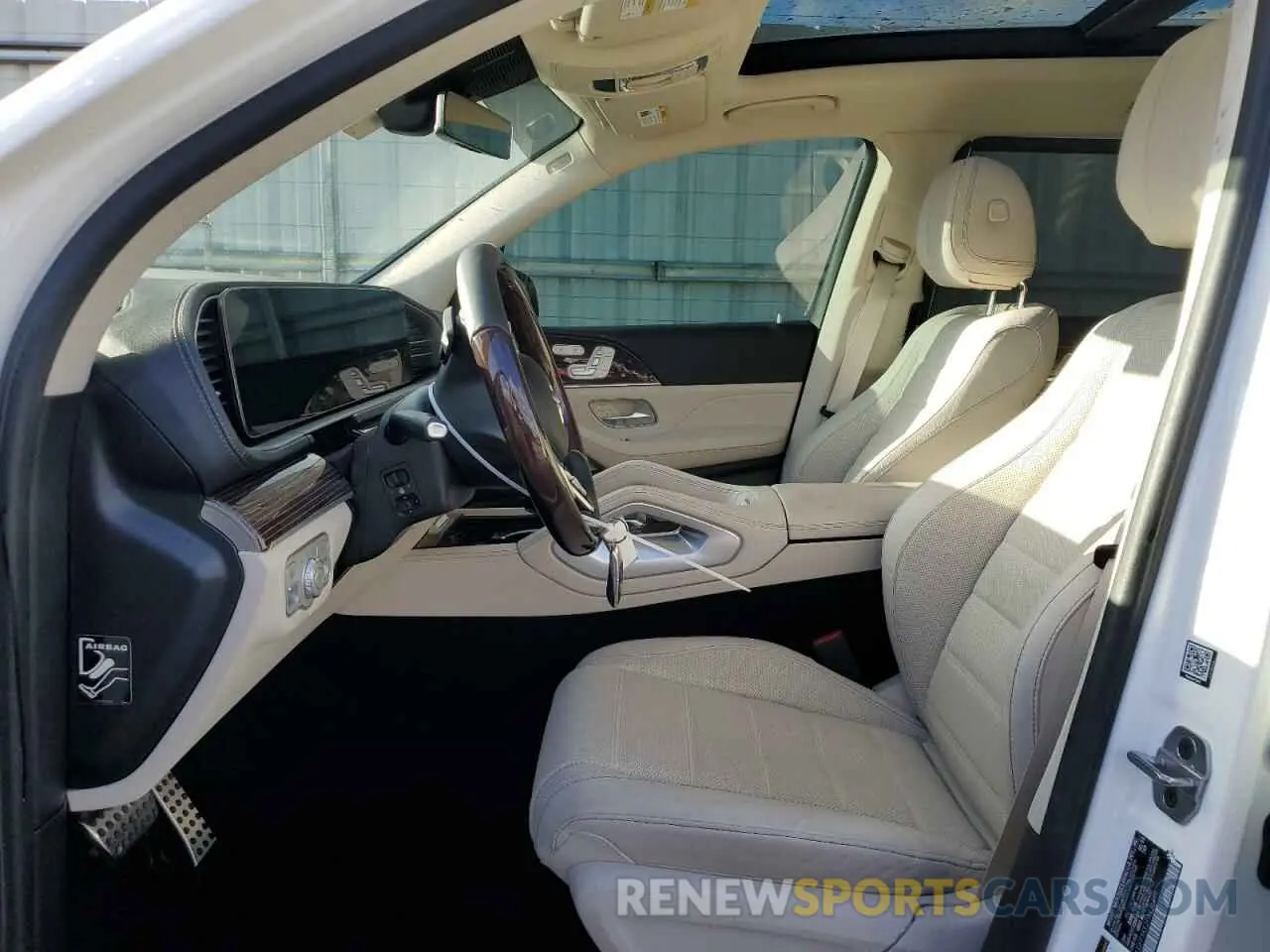 7 fotografías del automóvil dañado 4JGFF5KE2PA926494 MERCEDES-BENZ GLS-CLASS 2023
