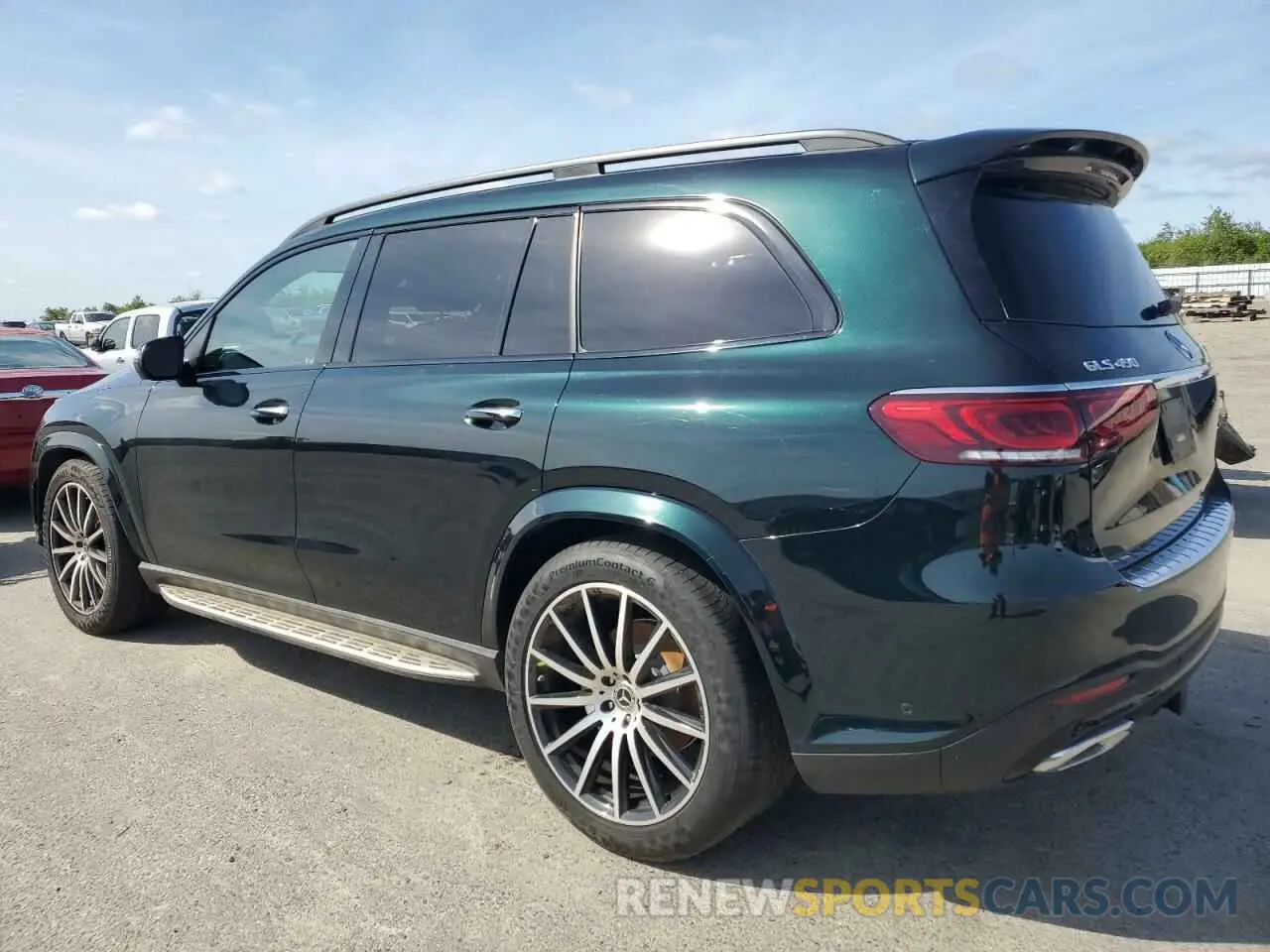 2 fotografías del automóvil dañado 4JGFF5KE6PA909035 MERCEDES-BENZ GLS-CLASS 2023