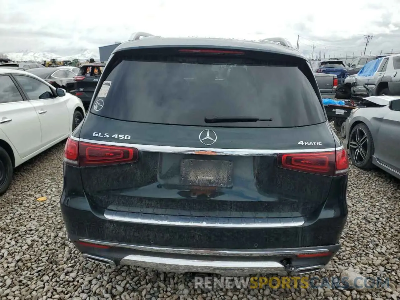 6 fotografías del automóvil dañado 4JGFF5KE6PA987198 MERCEDES-BENZ GLS-CLASS 2023