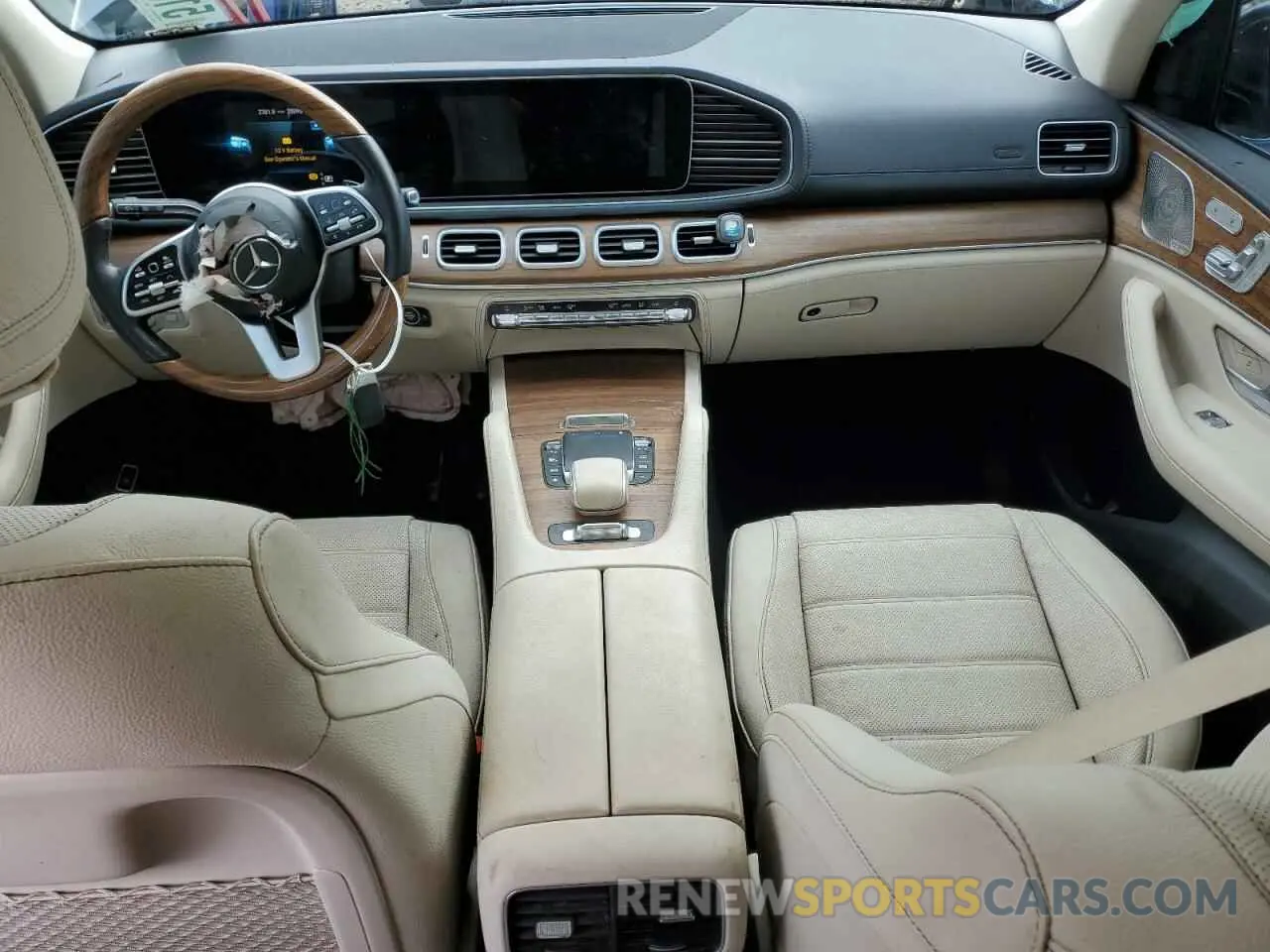 8 fotografías del automóvil dañado 4JGFF5KE6PA987198 MERCEDES-BENZ GLS-CLASS 2023