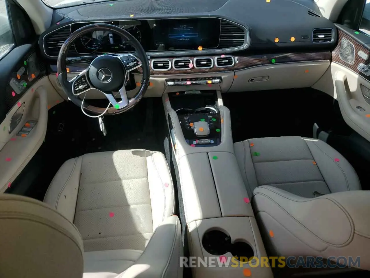 8 fotografías del automóvil dañado 4JGFF5KE7PA933683 MERCEDES-BENZ GLS-CLASS 2023