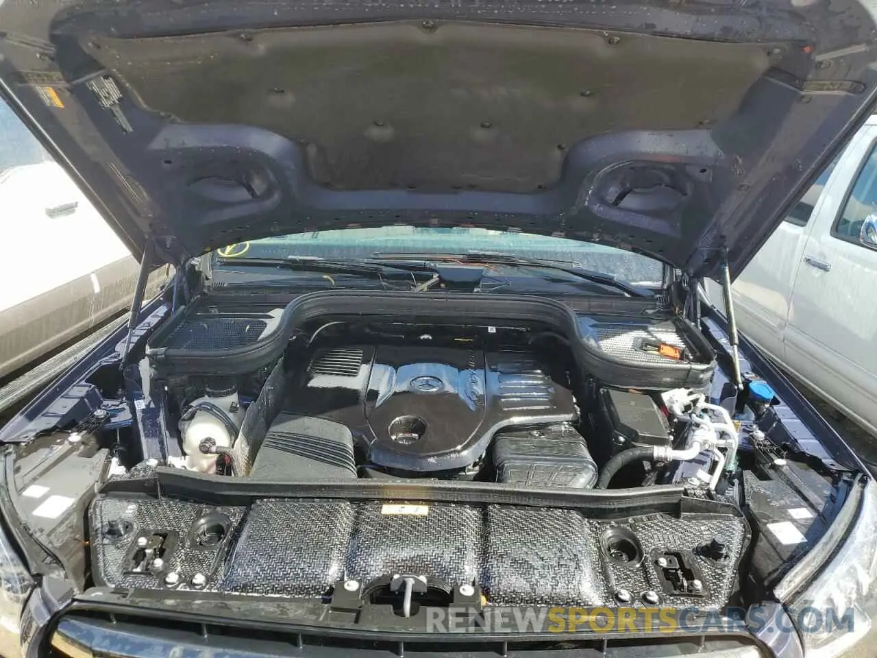 12 fotografías del automóvil dañado 4JGFF5KE1RB143888 MERCEDES-BENZ GLS-CLASS 2024