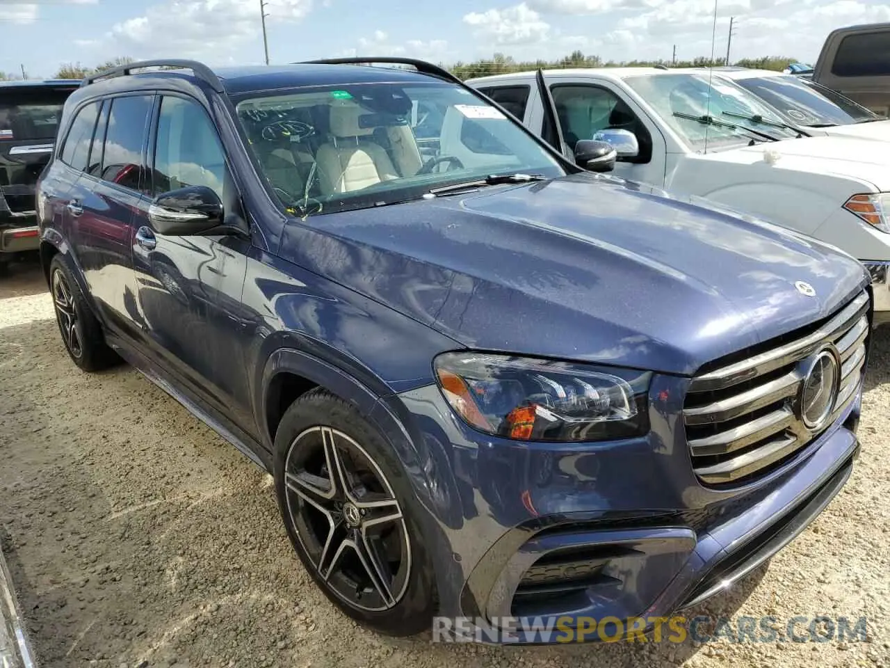 4 fotografías del automóvil dañado 4JGFF5KE1RB143888 MERCEDES-BENZ GLS-CLASS 2024