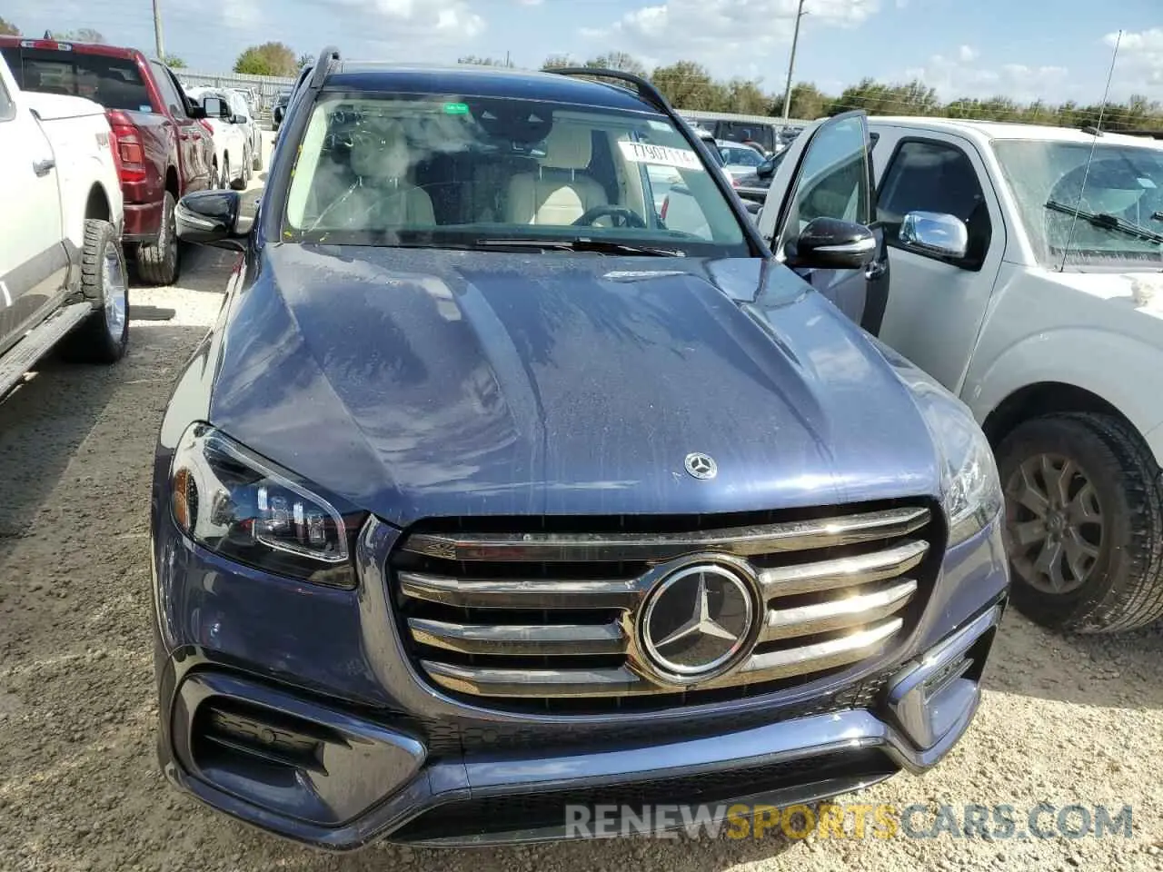 5 fotografías del automóvil dañado 4JGFF5KE1RB143888 MERCEDES-BENZ GLS-CLASS 2024
