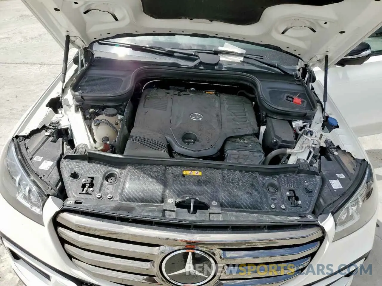 11 fotografías del automóvil dañado 4JGFF5KE5RB075952 MERCEDES-BENZ GLS-CLASS 2024
