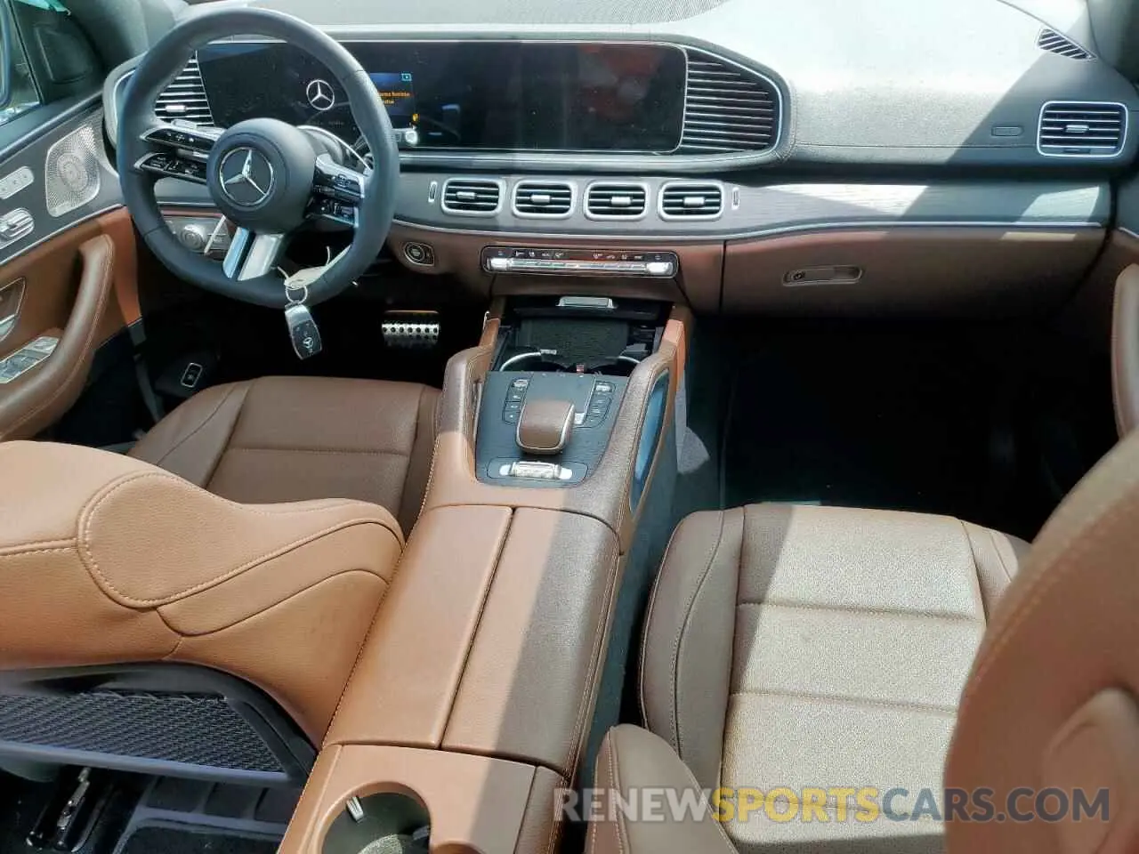 8 fotografías del automóvil dañado 4JGFF5KE5RB075952 MERCEDES-BENZ GLS-CLASS 2024