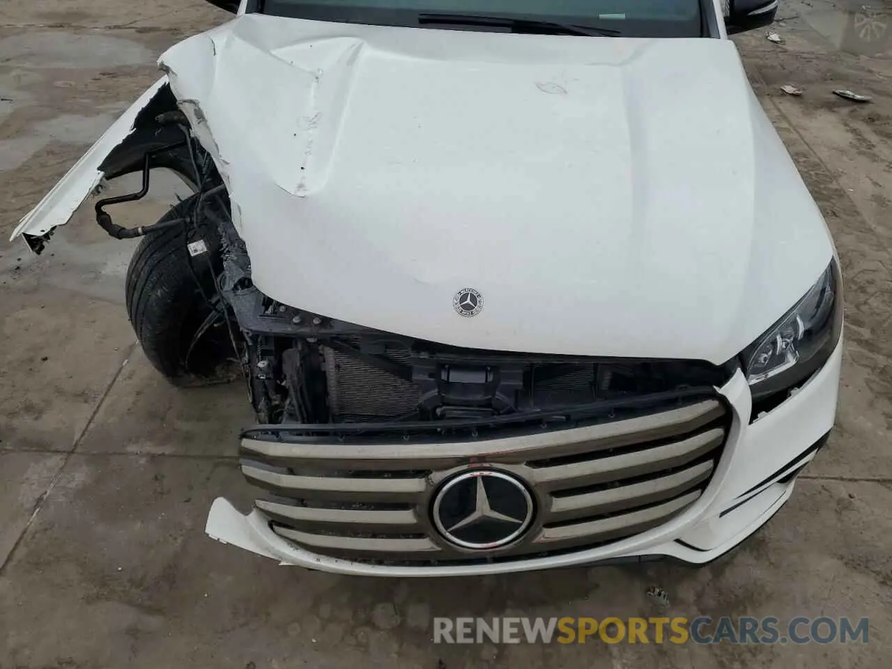 12 fotografías del automóvil dañado 4JGFF5KE5RB121280 MERCEDES-BENZ GLS-CLASS 2024