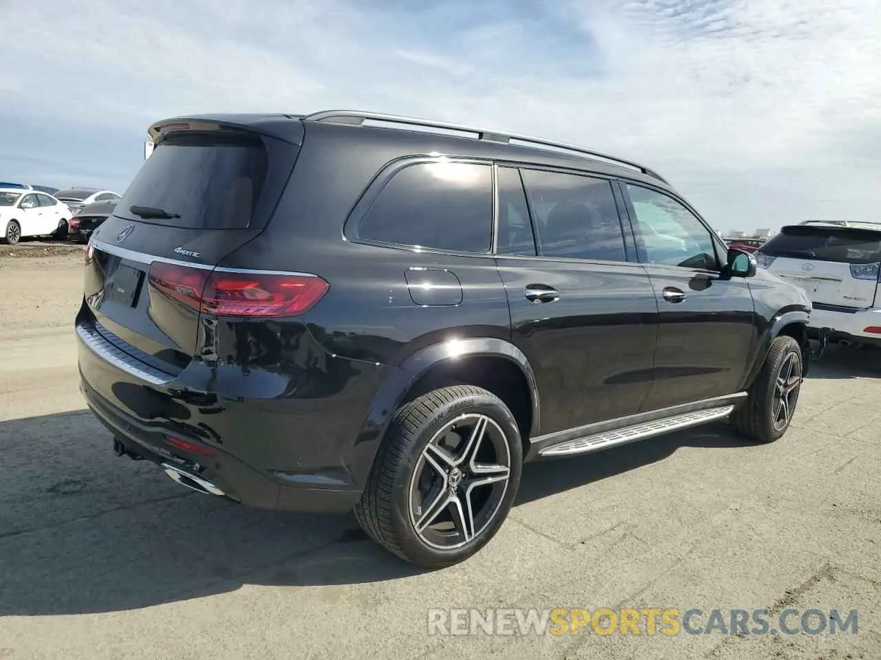 3 fotografías del automóvil dañado 4JGFF5KE6RB090122 MERCEDES-BENZ GLS-CLASS 2024