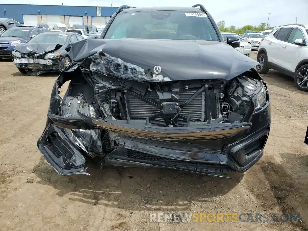 5 fotografías del automóvil dañado 4JGFF5KE6RB165577 MERCEDES-BENZ GLS-CLASS 2024