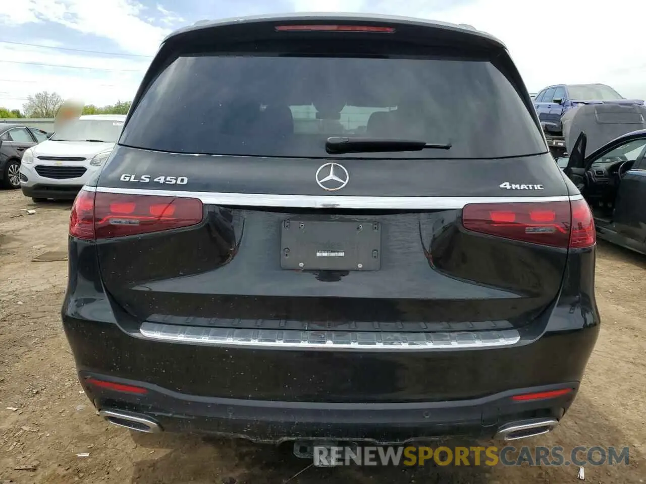 6 fotografías del automóvil dañado 4JGFF5KE6RB165577 MERCEDES-BENZ GLS-CLASS 2024