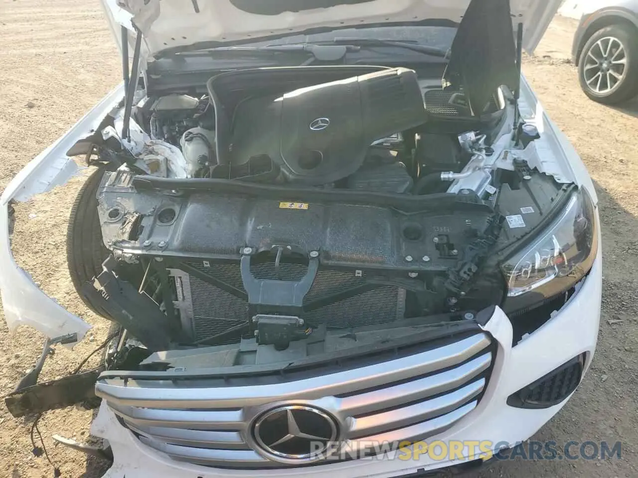 11 fotografías del automóvil dañado 4JGFF5KE6RB260365 MERCEDES-BENZ GLS-CLASS 2024