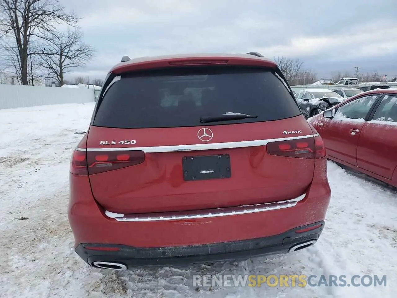 6 fotografías del automóvil dañado 4JGFF5KE7RB055654 MERCEDES-BENZ GLS-CLASS 2024
