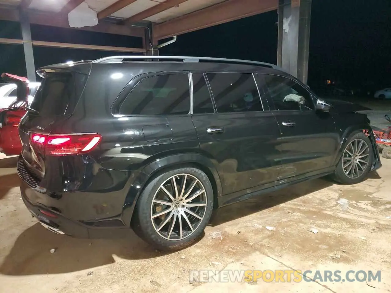 3 fotografías del automóvil dañado 4JGFF5KE8RB263266 MERCEDES-BENZ GLS-CLASS 2024
