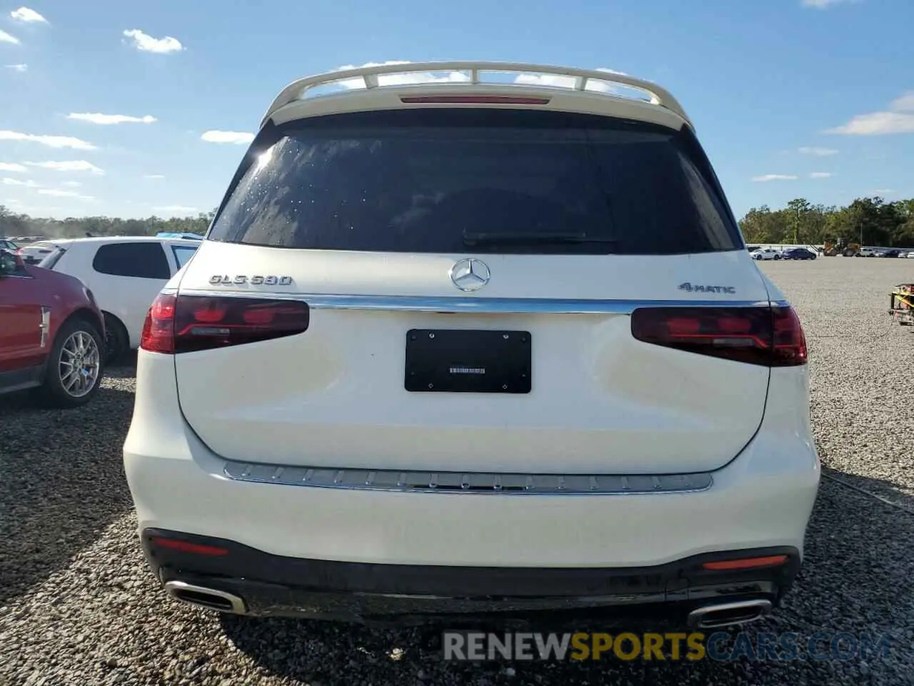 6 fotografías del automóvil dañado 4JGFF8FE4RB135179 MERCEDES-BENZ GLS-CLASS 2024
