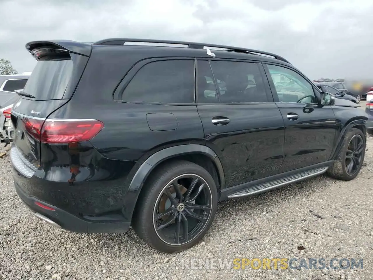 3 fotografías del automóvil dañado 4JGFF8FE9RB268407 MERCEDES-BENZ GLS-CLASS 2024