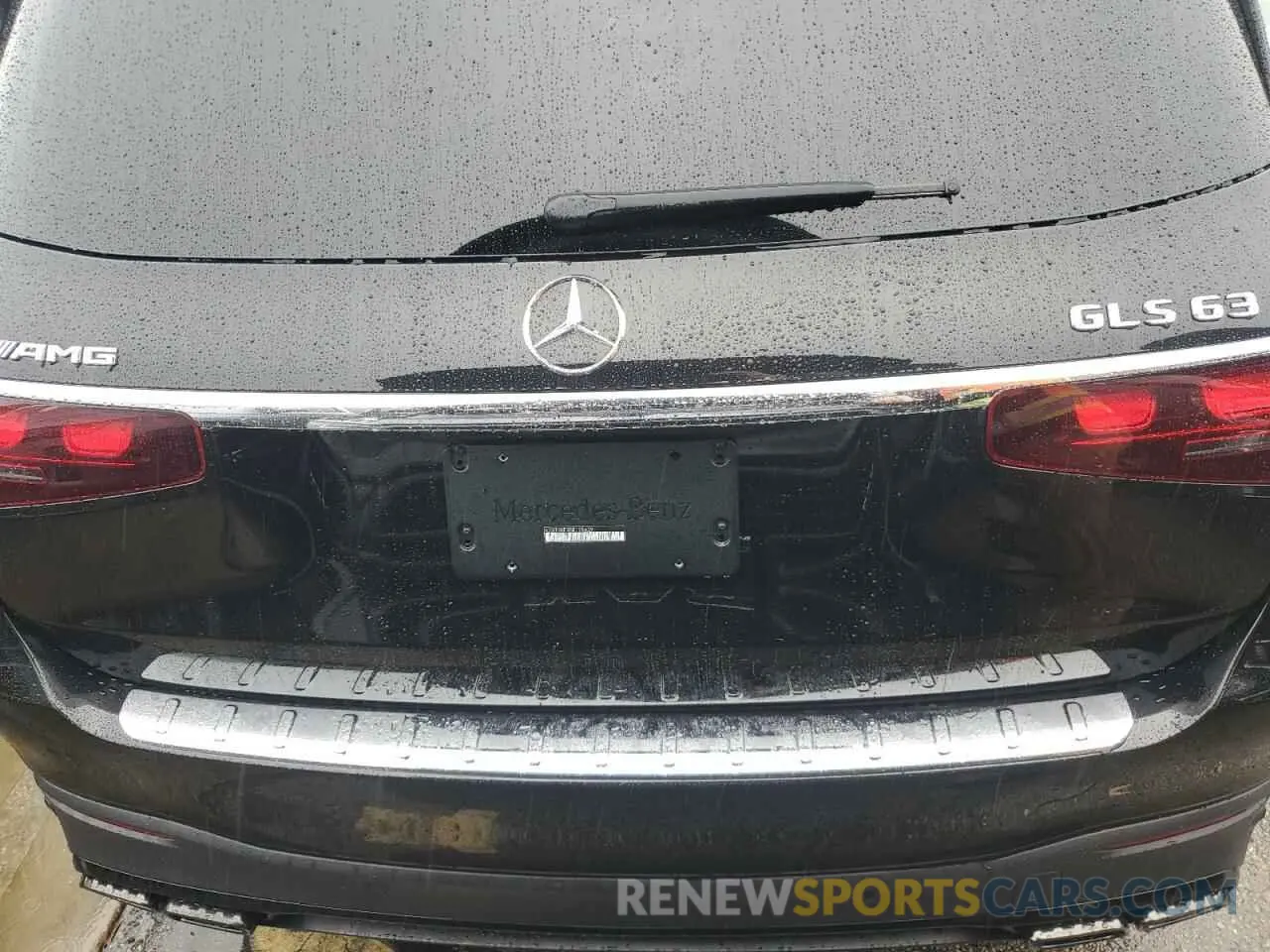 6 fotografías del automóvil dañado 4JGFF8KE3RB198439 MERCEDES-BENZ GLS-CLASS 2024