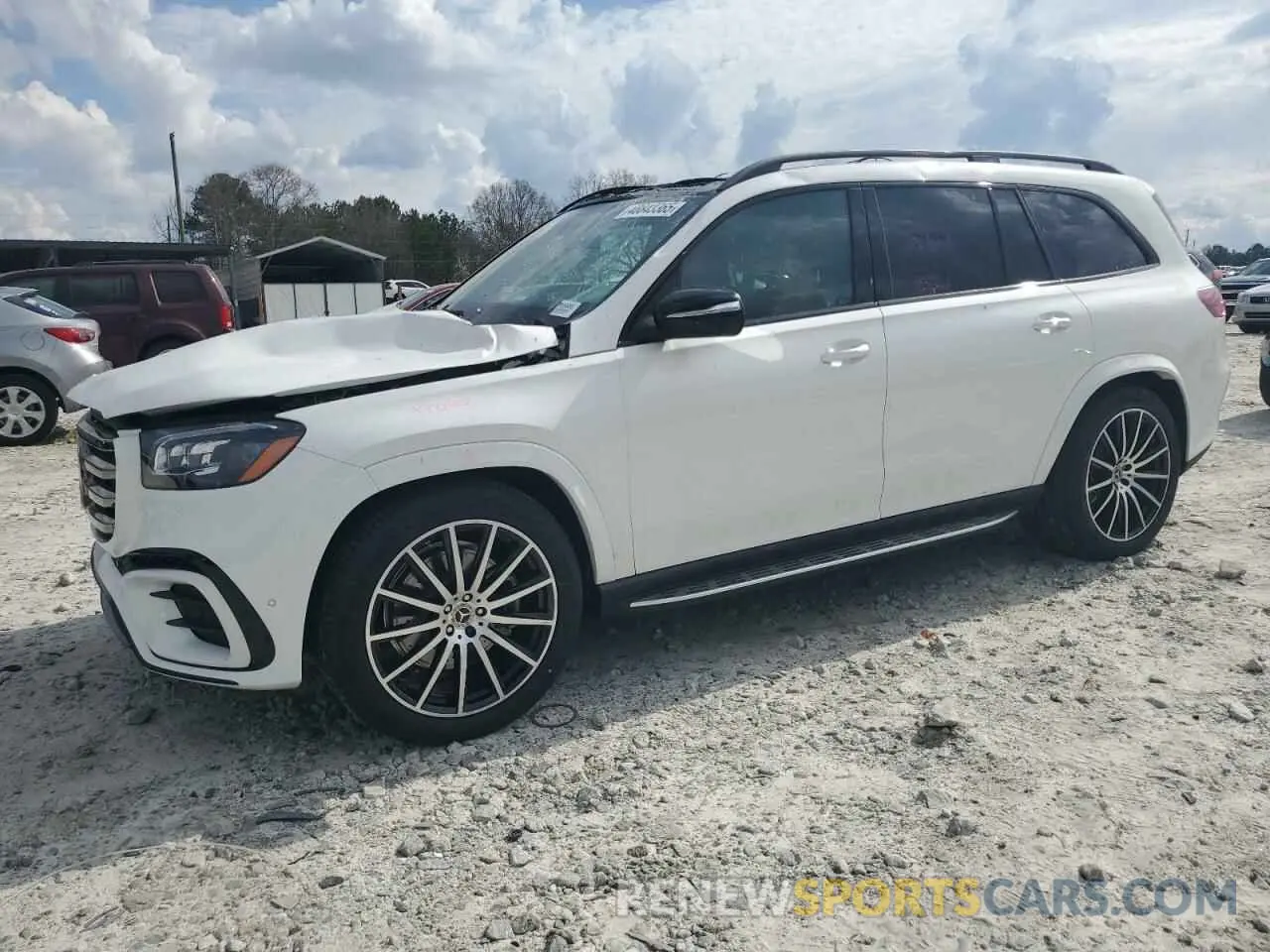 1 fotografías del automóvil dañado 4JGFF5KE0SB332070 MERCEDES-BENZ GLS-CLASS 2025