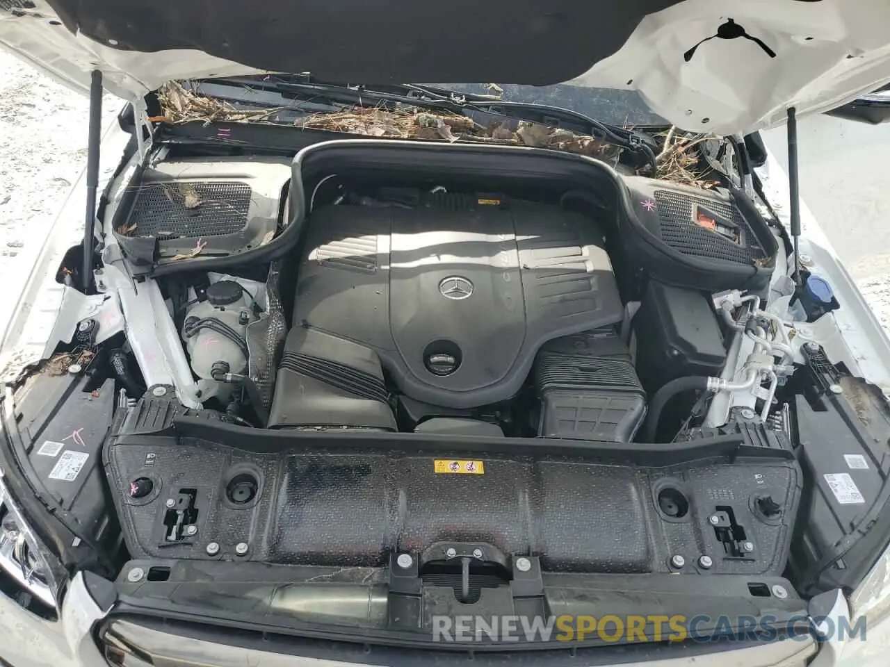 12 fotografías del automóvil dañado 4JGFF5KE0SB332070 MERCEDES-BENZ GLS-CLASS 2025
