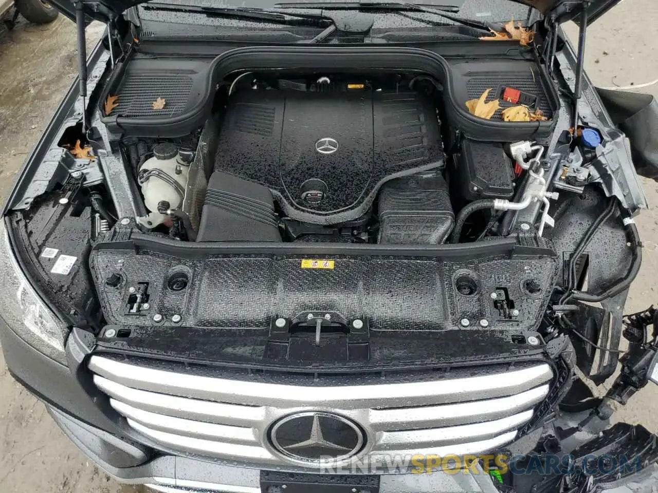 12 fotografías del automóvil dañado 4JGFF5KE1SB278570 MERCEDES-BENZ GLS-CLASS 2025