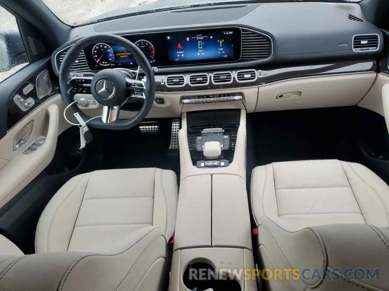 8 fotografías del automóvil dañado 4JGFF5KE1SB278570 MERCEDES-BENZ GLS-CLASS 2025