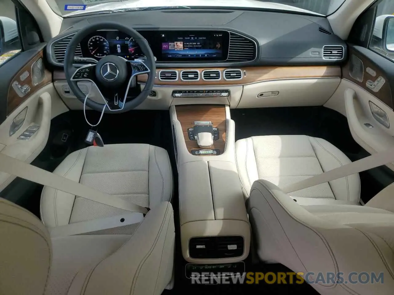 8 fotografías del automóvil dañado 4JGFF5KE2SB370660 MERCEDES-BENZ GLS-CLASS 2025