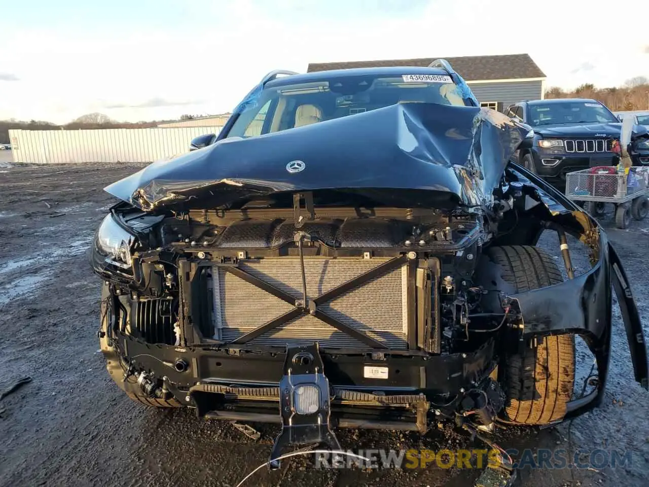 5 fotografías del automóvil dañado 4JGFF5KE8SB339204 MERCEDES-BENZ GLS-CLASS 2025
