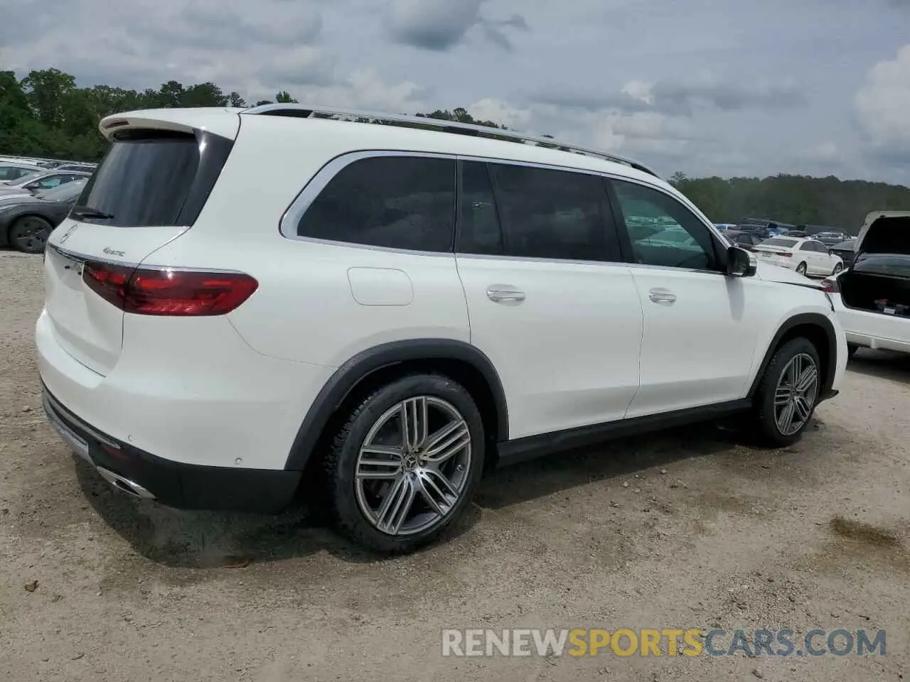 3 fotografías del automóvil dañado 4JGFF5KEXSB404070 MERCEDES-BENZ GLS-CLASS 2025