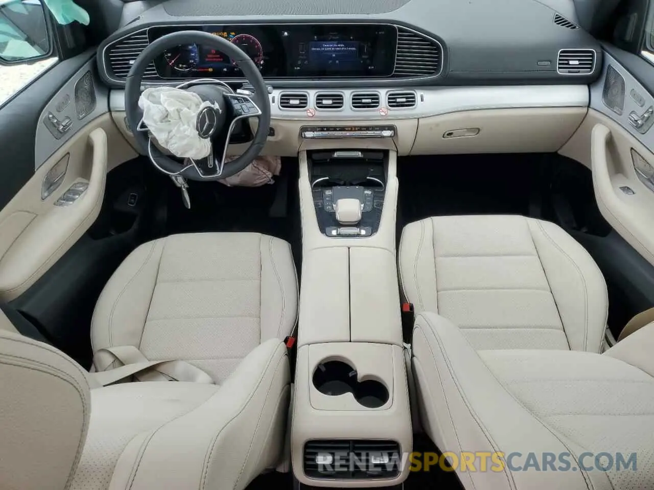 8 fotografías del automóvil dañado 4JGFF5KEXSB404070 MERCEDES-BENZ GLS-CLASS 2025