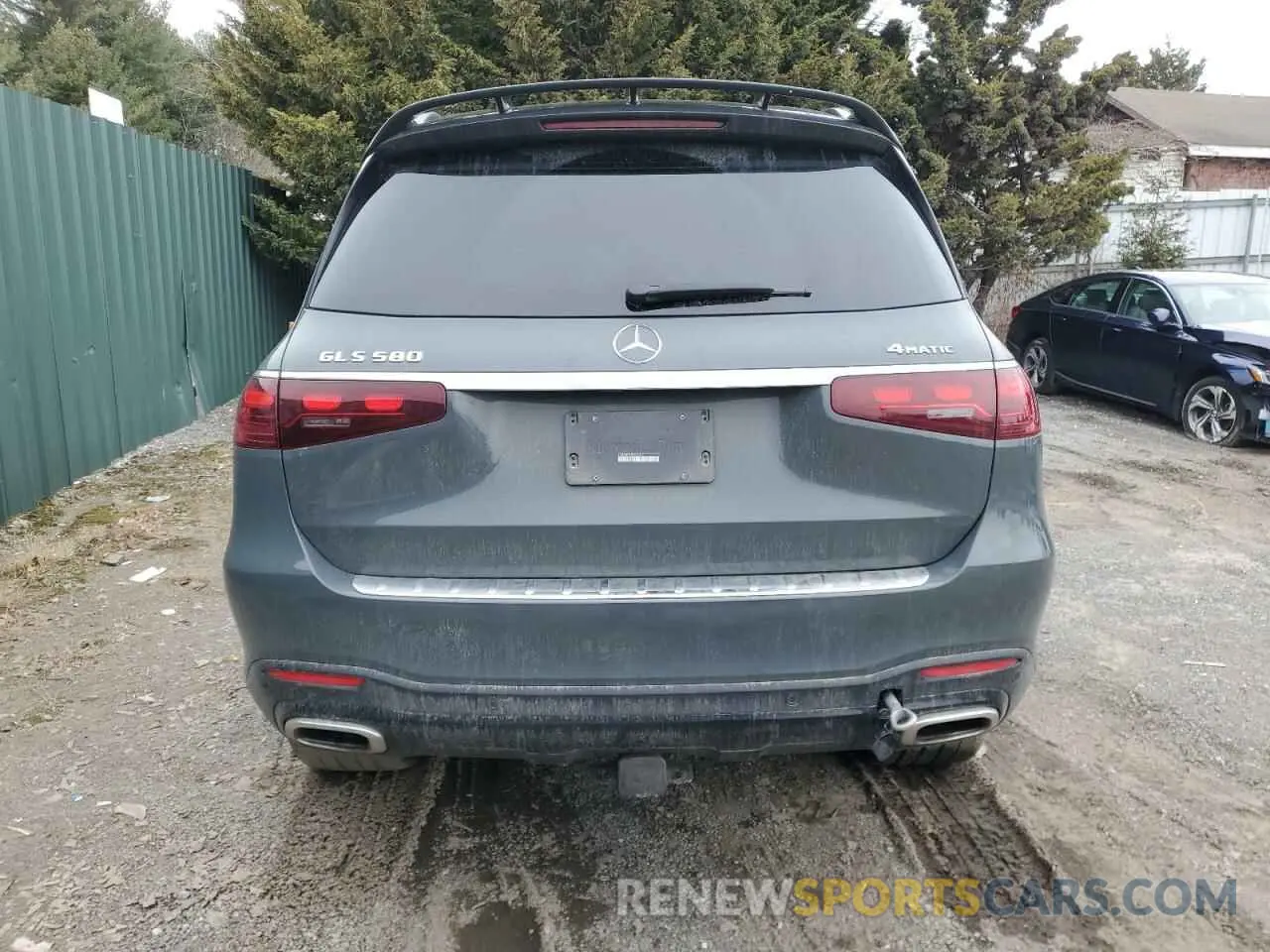 6 fotografías del automóvil dañado 4JGFF8FE2SB285507 MERCEDES-BENZ GLS-CLASS 2025