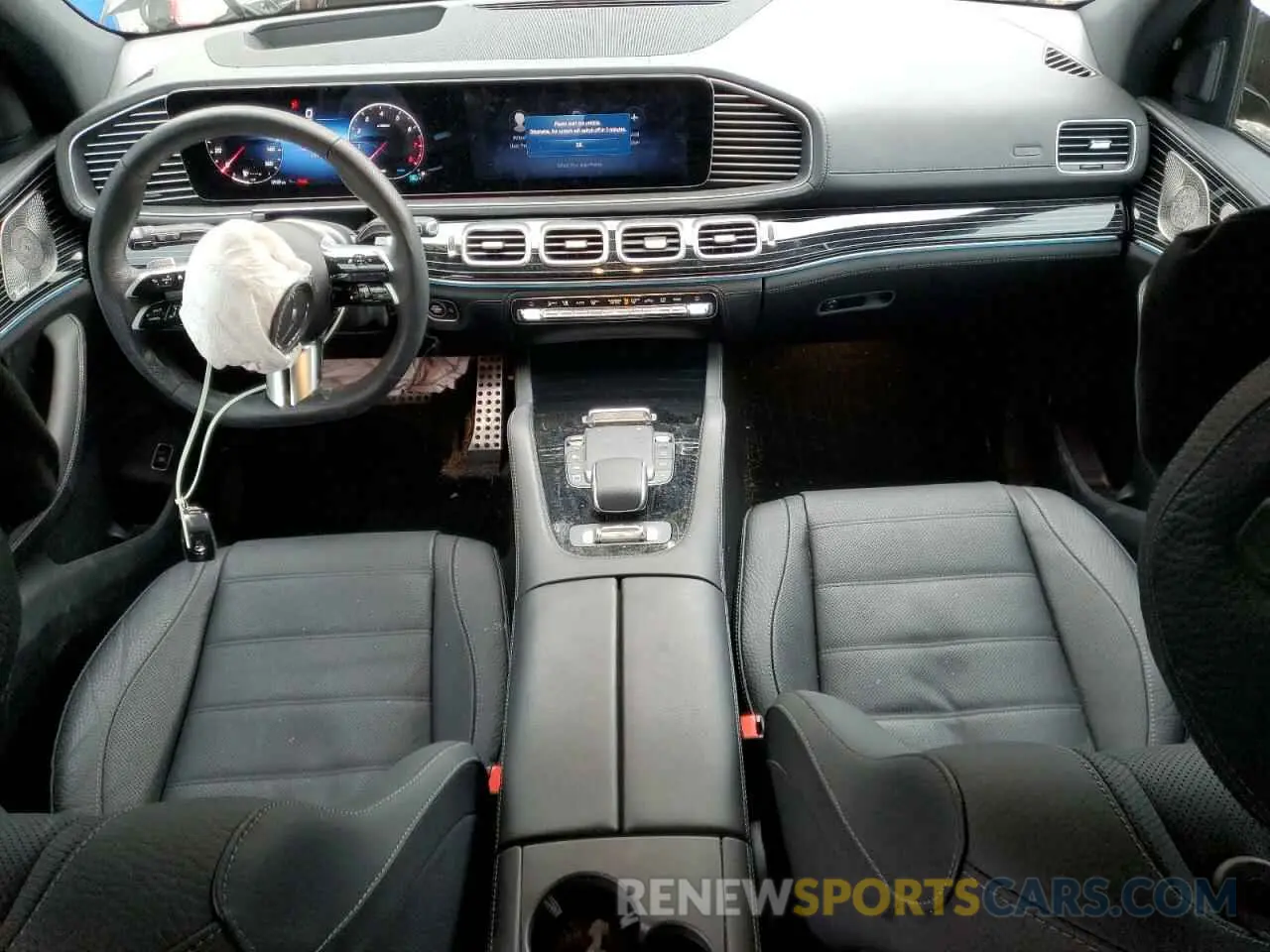 8 fotografías del automóvil dañado 4JGFF8FE2SB285507 MERCEDES-BENZ GLS-CLASS 2025