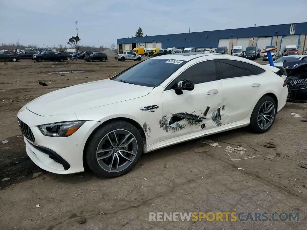 1 fotografías del automóvil dañado WDD7X6BB0KA007660 MERCEDES-BENZ GT-CLASS 2019