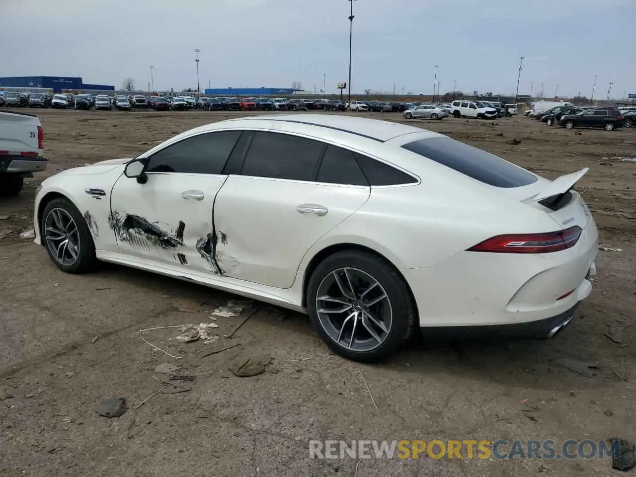 2 fotografías del automóvil dañado WDD7X6BB0KA007660 MERCEDES-BENZ GT-CLASS 2019