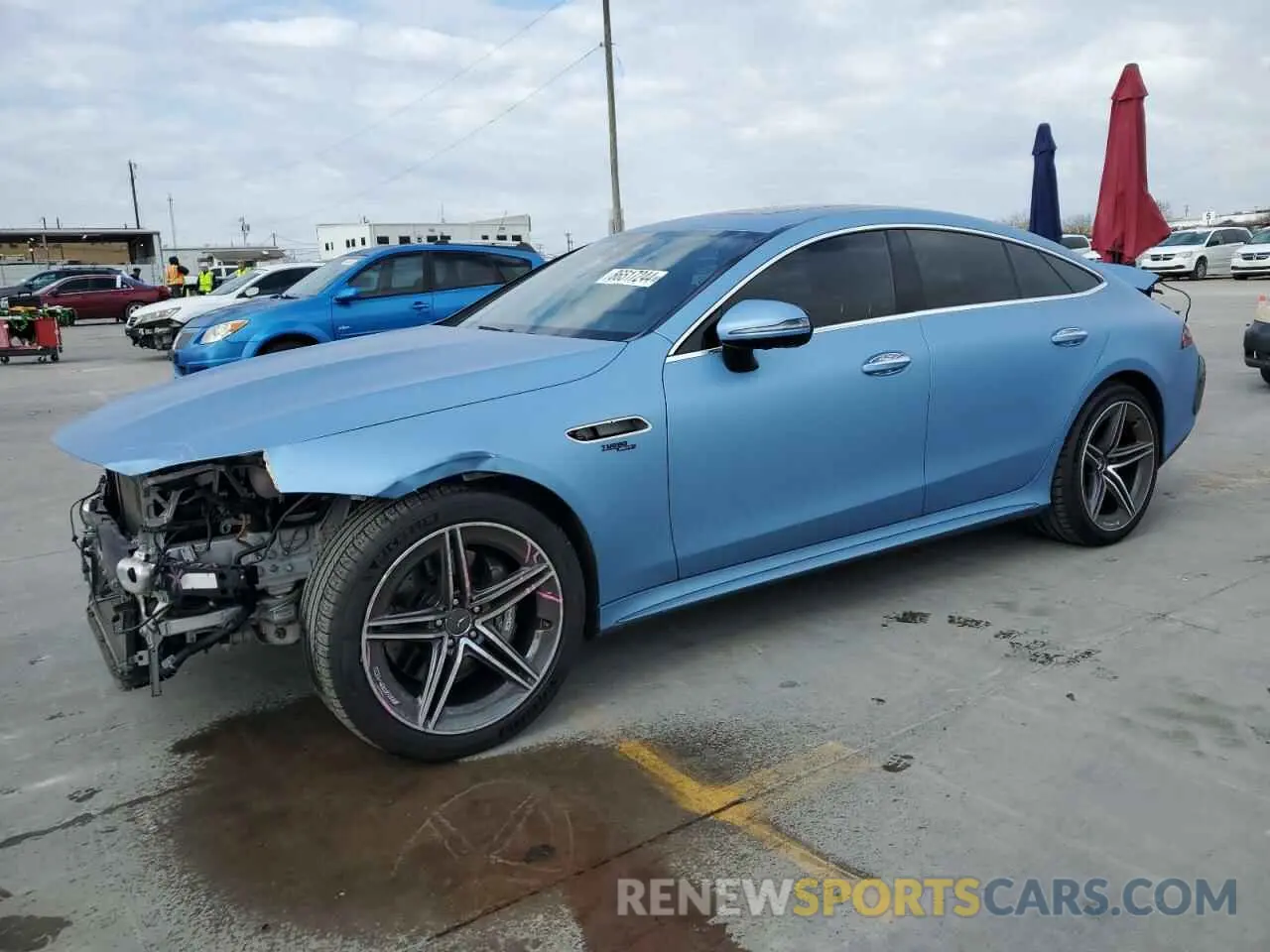1 fotografías del automóvil dañado WDD7X6BB4KA009315 MERCEDES-BENZ GT-CLASS 2019