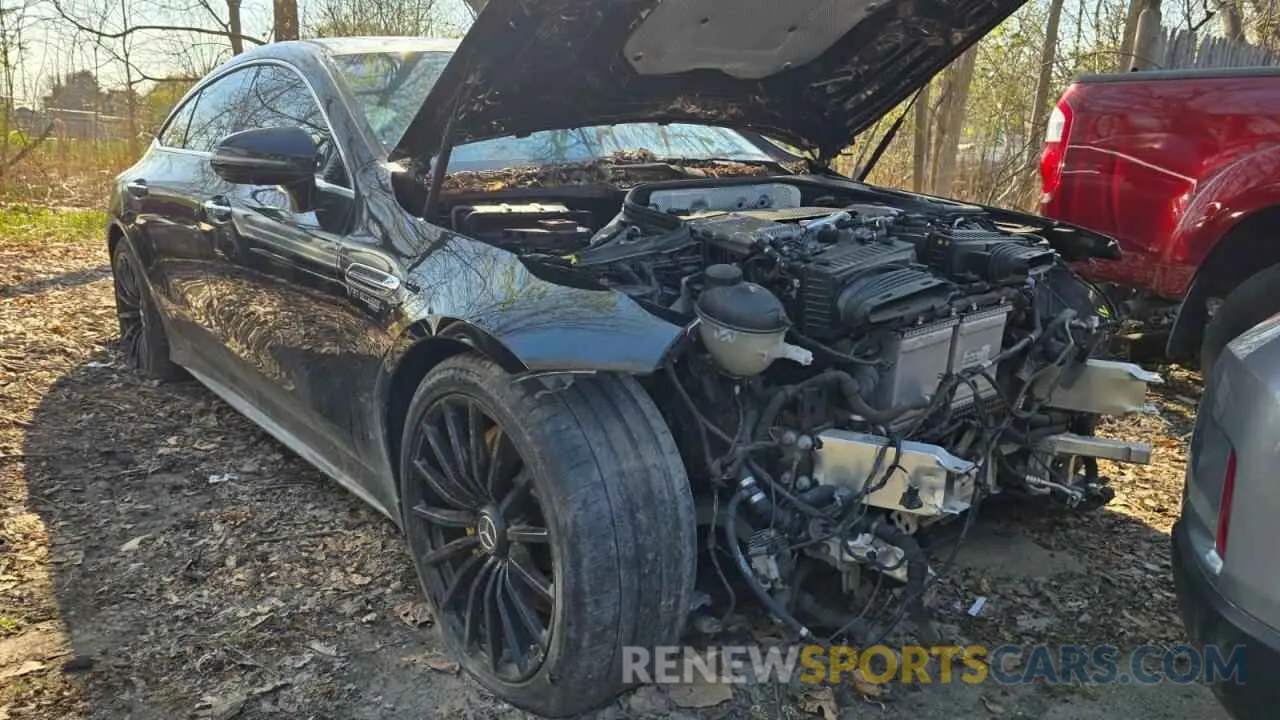 1 fotografías del automóvil dañado WDD7X8JB5KA001480 MERCEDES-BENZ GT-CLASS 2019