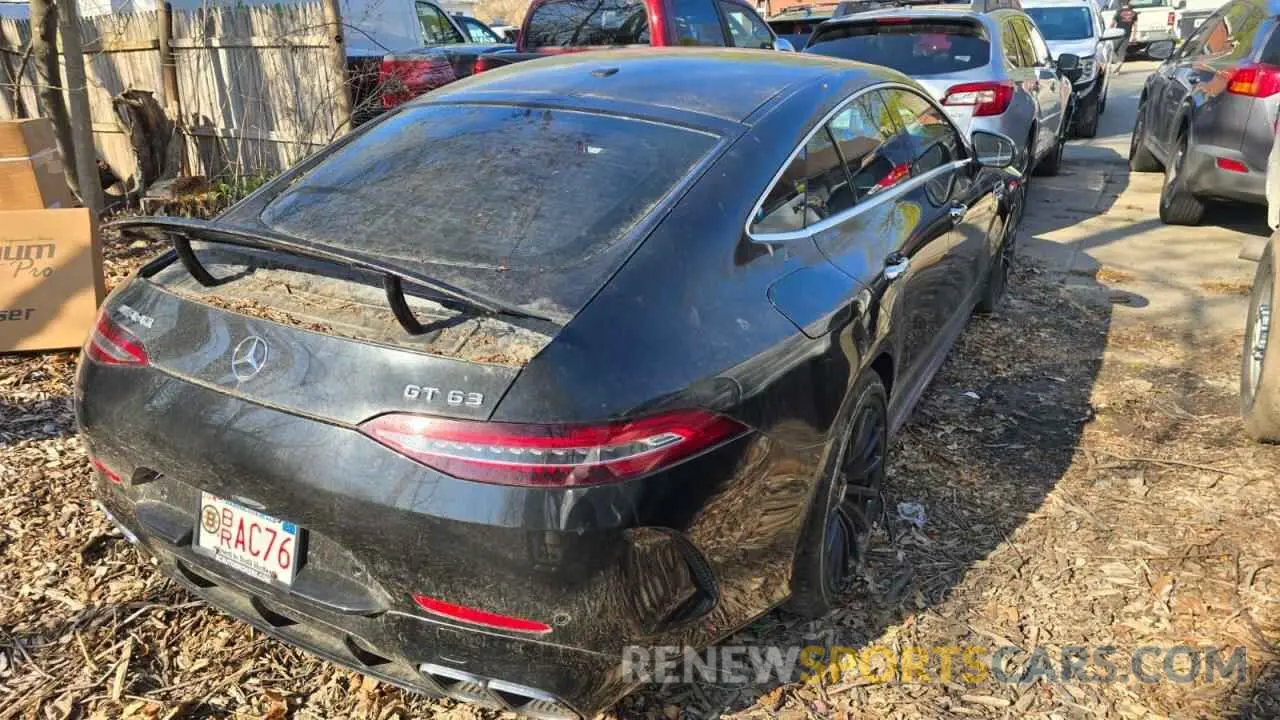 4 fotografías del automóvil dañado WDD7X8JB5KA001480 MERCEDES-BENZ GT-CLASS 2019