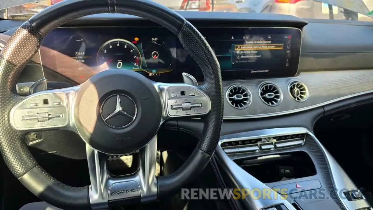 9 fotografías del automóvil dañado WDD7X8JB5KA001480 MERCEDES-BENZ GT-CLASS 2019
