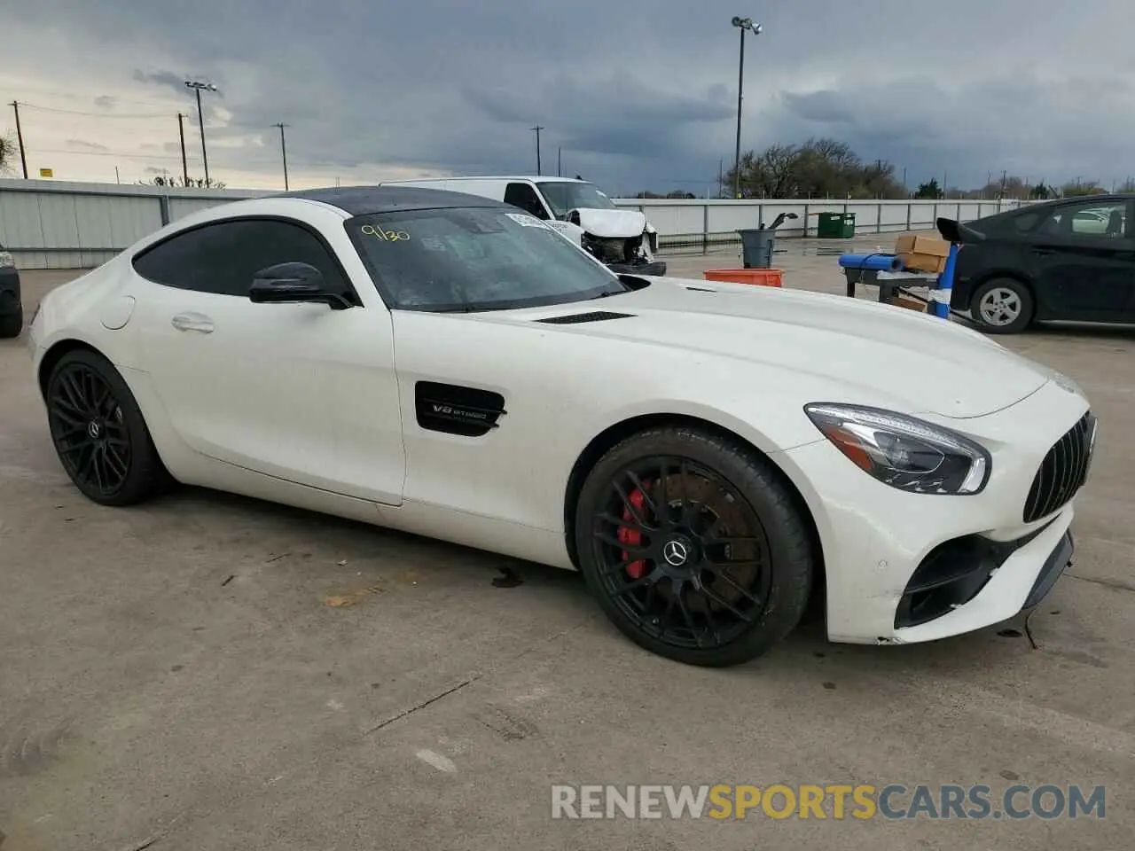 4 fotografías del automóvil dañado WDDYJ7JA4KA023624 MERCEDES-BENZ GT-CLASS 2019